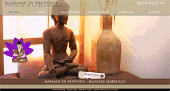 Desktop Screenshot of massageenprovence.com